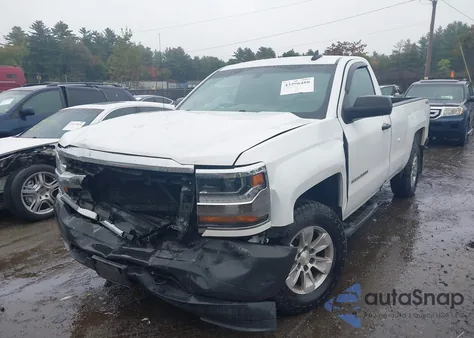2016 Chevrolet Silverado 1500 Wt from USA, damaged, VIN 1GCNKNEH2GZ428301